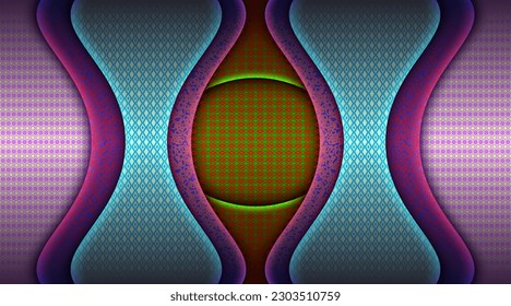 modern art dark abstract background space on lighting overlap layers dimension template banner web design geometric