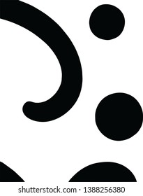 Modern art decorative abstract vector pattern design for creative ideas