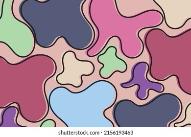 modern art fluid theme background curvy in green blue and pink can be use for notebook cover website template product  label food and beverage