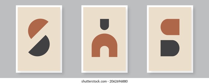 Modern art frame Premium Vector