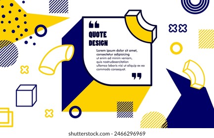 Modern Art graphic. Dynamic frame. Stylish geometric background. Design element for social media template  web banner  advertising.