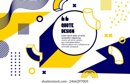 Modern Art graphic. Dynamic frame. Stylish geometric background. Design element for social media template  web banner  advertising.