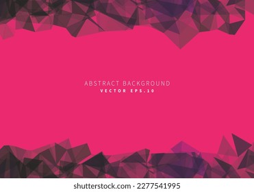 modern art mosaic pattern frame mountain theme background for advertisment banner poster technology enviroment organic nature vector eps.