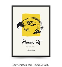Modern Art Poster. Matisse Abstract Set, Aesthetic Modern, Boho Decor, Minimalist, Illustration, Vector, Poster, Postcard. Aesthetic minimalist design. Vector illustrations.