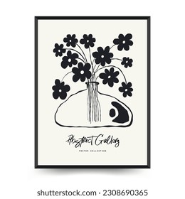 Modern Art Poster. Matisse Abstract Set, Aesthetic Modern, Boho Decor, Minimalist, Illustration, Vector, Poster, Postcard. Aesthetic minimalist design. Vector illustrations.