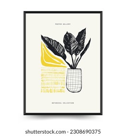 Modern Art Poster. Matisse Abstract Set, Aesthetic Modern, Boho Decor, Minimalist, Illustration, Vector, Poster, Postcard. Aesthetic minimalist design. Vector illustrations.