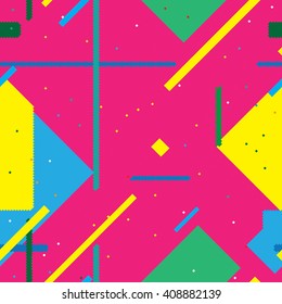 Modern Art Seamless Pattern. texture for your design.repeating geometric background.