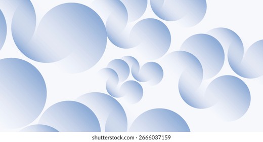 Modern art simple abstract blue simple art background with circle elements digital technology concept nice technology layer minimal wallpaper graphic
