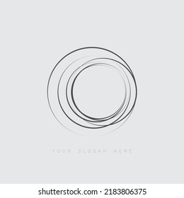 Modern art vector, minimal abstract design.