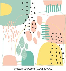 modern art vector. Nature