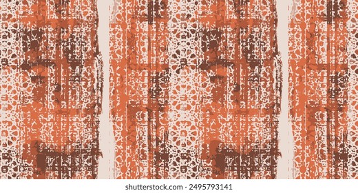 Diseño de patrones de impresión digital de textura geométrica de textura jacquard, floral, línea paisley, hilos para el estilo deportivo de tela de Vector sin fisuras abstracto natural texturizado para pisos