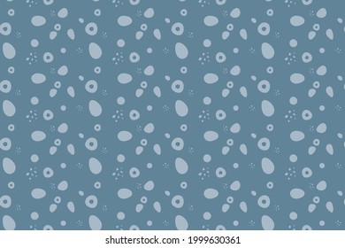 Modern artistic illustration pattern. Creative collage with shapes. Seamless pattern. Fashionable template for design.