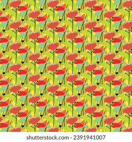 Modern artistic illustration pattern. Creative collage with shapes. Seamless pattern. Fashionable template for design.