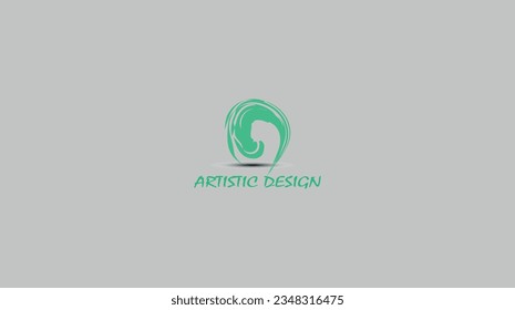 Modernes künstlerisches Logo-Design. Logo-Design-Vektorvorlage .EPS-Datei