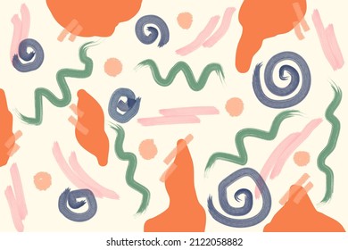 Modern artistic pattern design, fashionable template for design