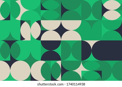 Modernes Kunstwerk abstrakter ungewöhnlicher Komposition aus geometrischen Formen und Elementen. Einfache Geometrie Vektor Hintergrund nützlich für Web-Design, Visitenkarten, Einladung, Poster, Modedrucke.