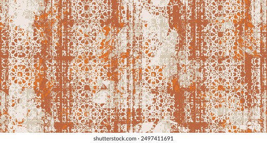 modern artwork watercolor tribal collage vector ornament. seamless pattern. ethnic carpet style. geometric rug. geo print textile cloth.vector fabric abstract digital printing Mid Century Modern Art 