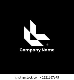 Modern asbtract logo design template for company or corporate in vector format