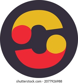 Modern astrology Cancer zodiac sign. Abstract Zodiac characteristic. Cancer Zodiac sign. Space, astrology, horoscope, astronomy.