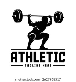 A modern athletic logo design