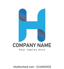 Modern Attractive H Letter Logo Business Stock Vector (royalty Free 