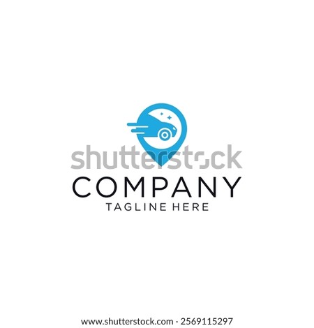 Modern AUTO BLISS logo design