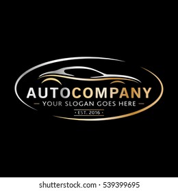 Modern Auto Company Logo Design. Vector and illustration.