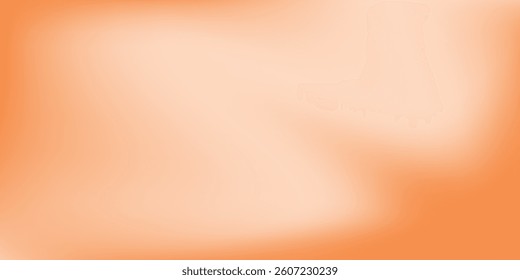 Modern Autumn Background Template Orange and cream gradation color artwork simple modern art