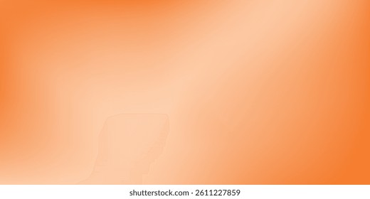 Modern Autumn Background Template  Orange and cream gradation color artwork. Blurred minimal orange gradient abstract modern simple