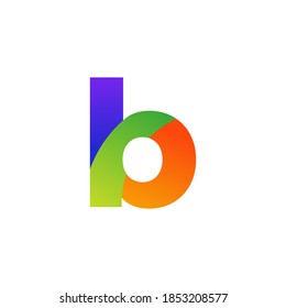 moderno logotipo de letra b. diseño de logotipo de letra b para empresas inmobiliarias o cualquier empresa comercial. logotipo de la letra b icónica de la interfaz de usuario.