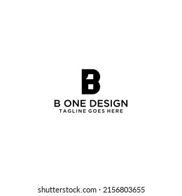 Modern b letter logo design for business branding