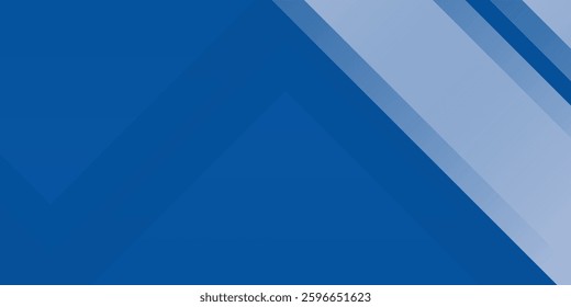 Modern bacgkround blue and white gradient. Modern blue abstract rectangle box lines background for presentation abstract