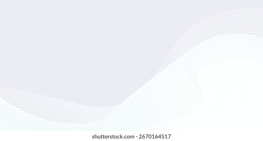 Fondo moderno de color suave, línea de onda, abstracto EPS 10. ilustración de Vector