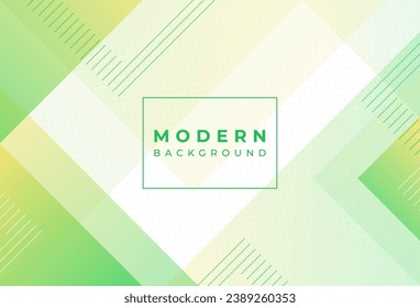 Moderno backgrouhd.memphis abstract.green y amarillo gradation.transparente.color .vector