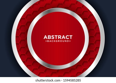 Modern background with 3D Overlap layers effect. Graphic design elements.