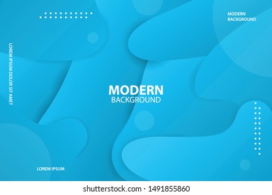 Modern background abstract blue design