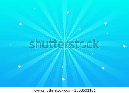 Modern background. abstract comic .colorful.blu gradien. element. star. halftone gradient. pattern. eps 10