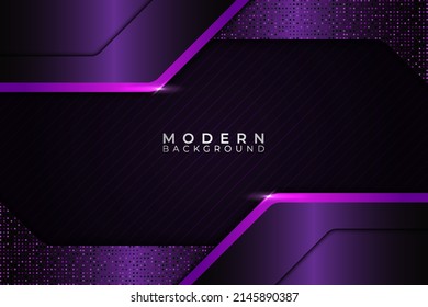 Fondo moderno Resumen Elegante Luminoso Morado Metálico Brillante con Efecto Brillante