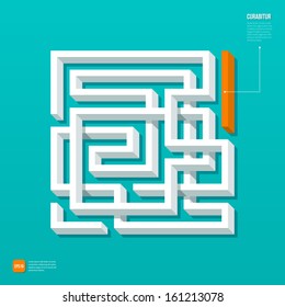 Modern background with abstract element. EPS10.