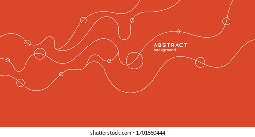 Modern background with abstract elements and dynamic shapes. Vector illustration. Template for design and creative ideas.