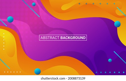 Modern background with abstract elements and dynamic shapes