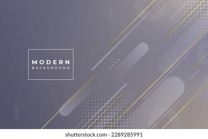 Modern background, abstract geometric style, elegant gradation, golden lines, memphis eps 10