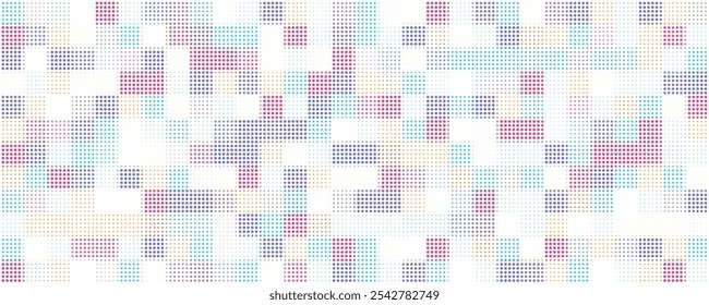 Fondo moderno. Abstractas mosaico de semitono. Suaves colores pastel.