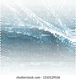 Modern background with abstract pattern with hearts