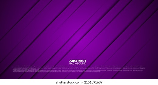 Modern background. Abstract purple gradient design. 3d creative background. Landing page cover. Colorful graphic. Eps10 Vector