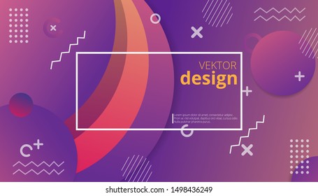 modern background of  abstract shape_EPS 10