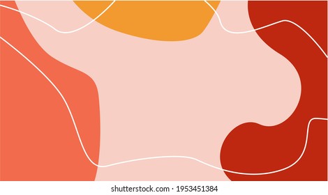 Modern background with abstract shapes