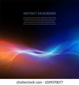 Modern background abstract technology banner wallpaper with light effect