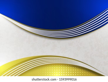Modern background with abstract texture, lines, geometric and halftone shapes for design template. Vector illustration