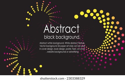 Modern background. Black abstract background. Black abstract texture. Vector background 3d paper art style can be used in cover design, book design, poster, flyer, website backgrounds or advertising.